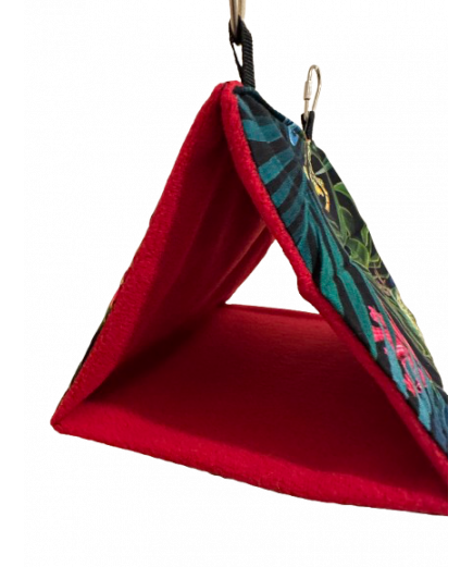 Parrot-Supplies Tropical Cozy Tent Hammock Parrot Hideaway Medium Parrot-Supplies Tropical Cozy Tent Hammock Parrot Hideaway Medium
